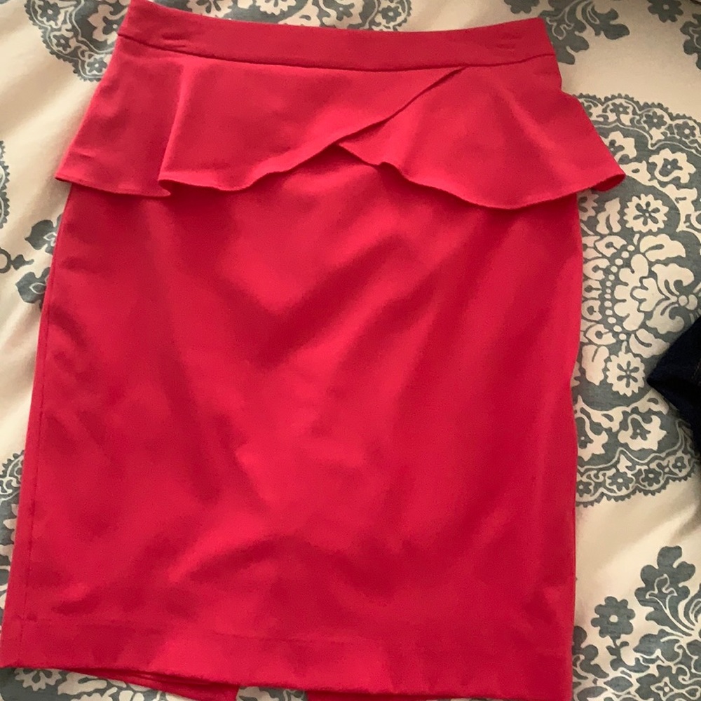 Express pink skirt